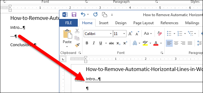Stop Automatic Horizontal Lines In Word For Mac