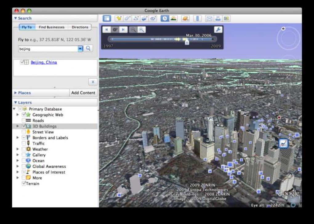 Google Earth For Mac 10.6