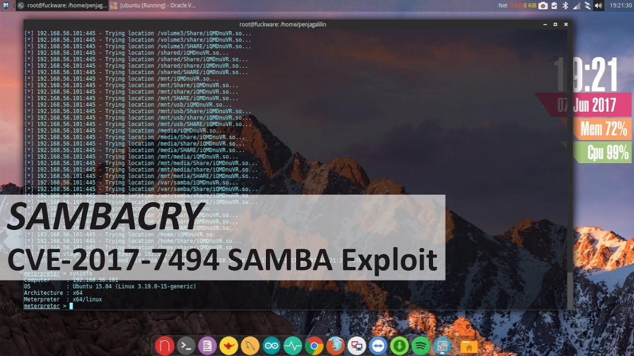 Os X Samba Cve-2017-7494